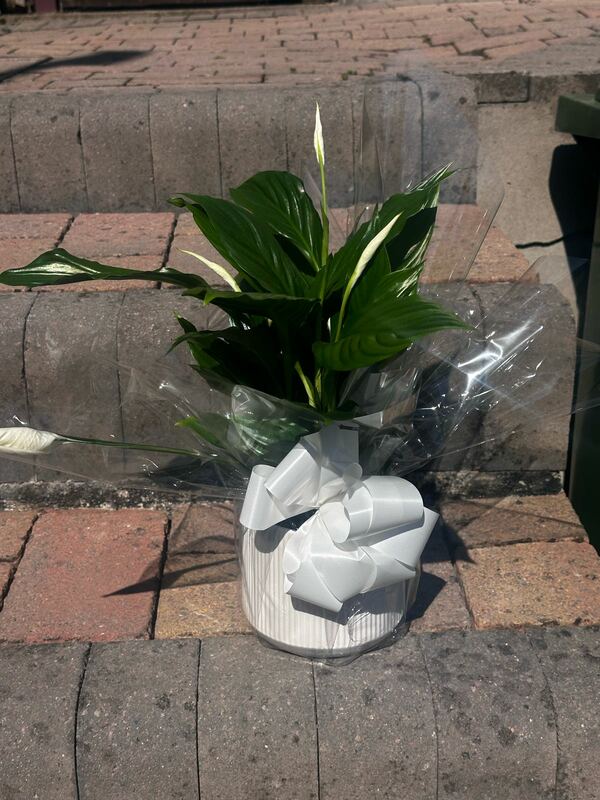 Flowers delivered to customer