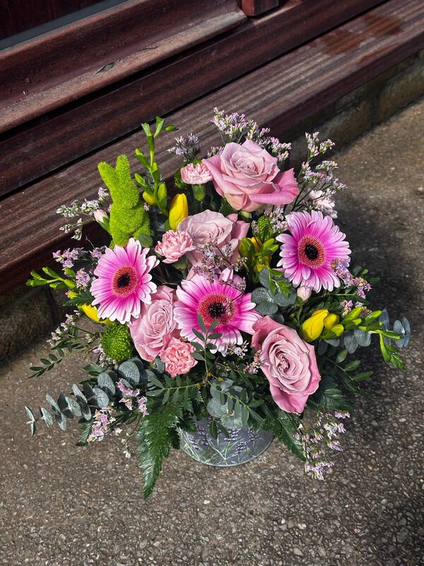 Flowers delivered to customer