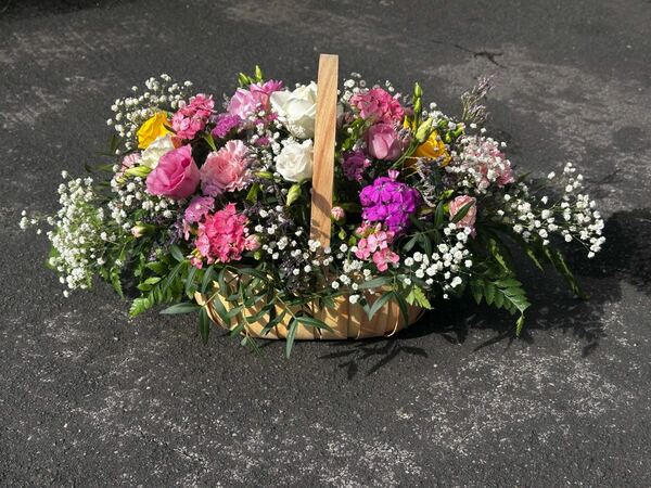 Flowers delivered to customer