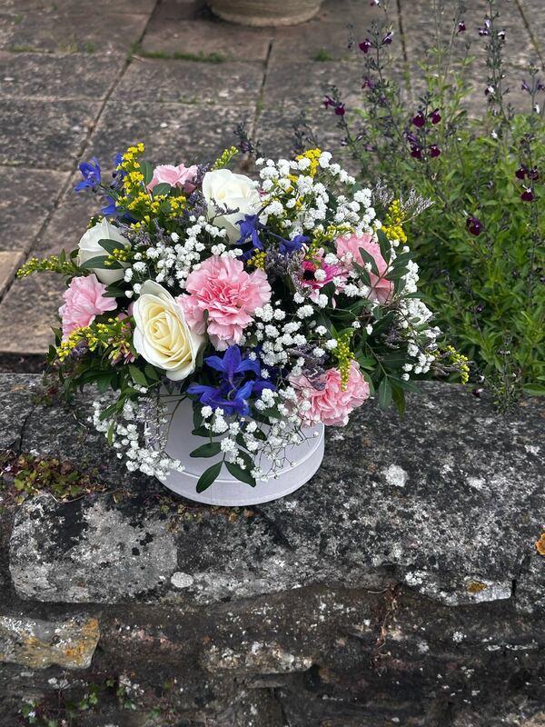 Flowers delivered to customer