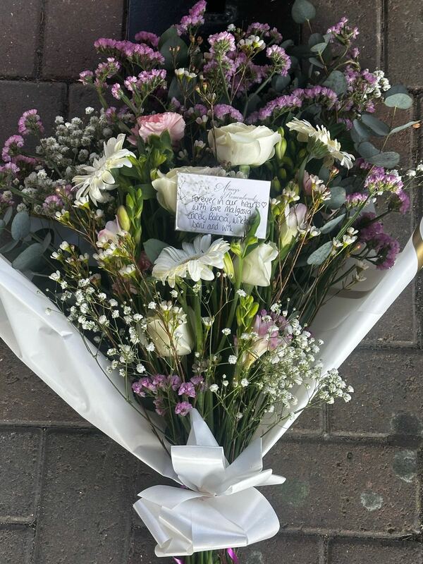 Flowers delivered to customer