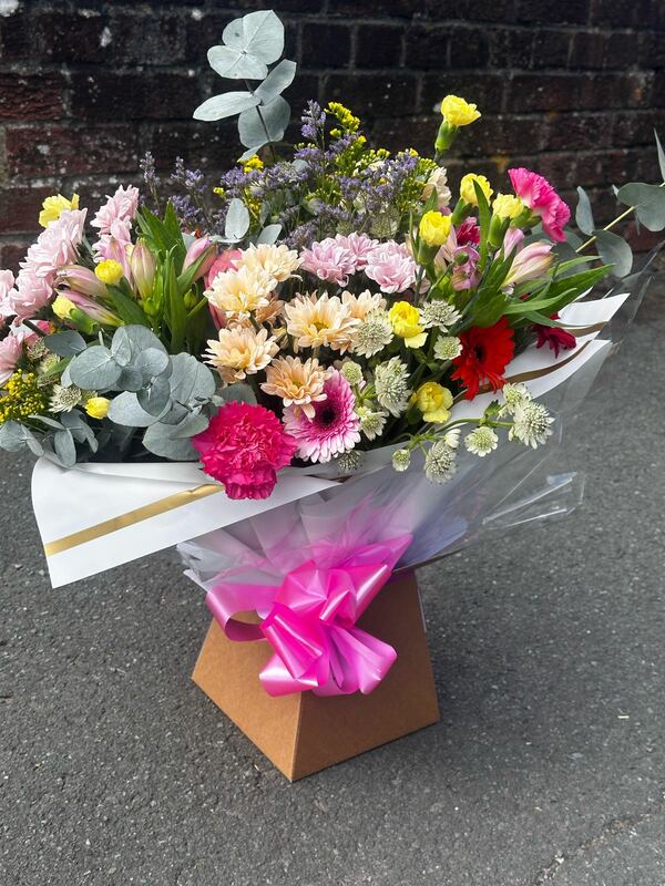 Flowers delivered to customer