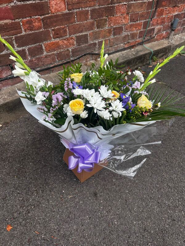 Flowers delivered to customer