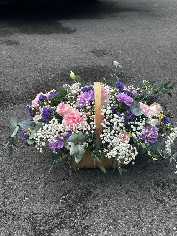 Flowers delivered to customer