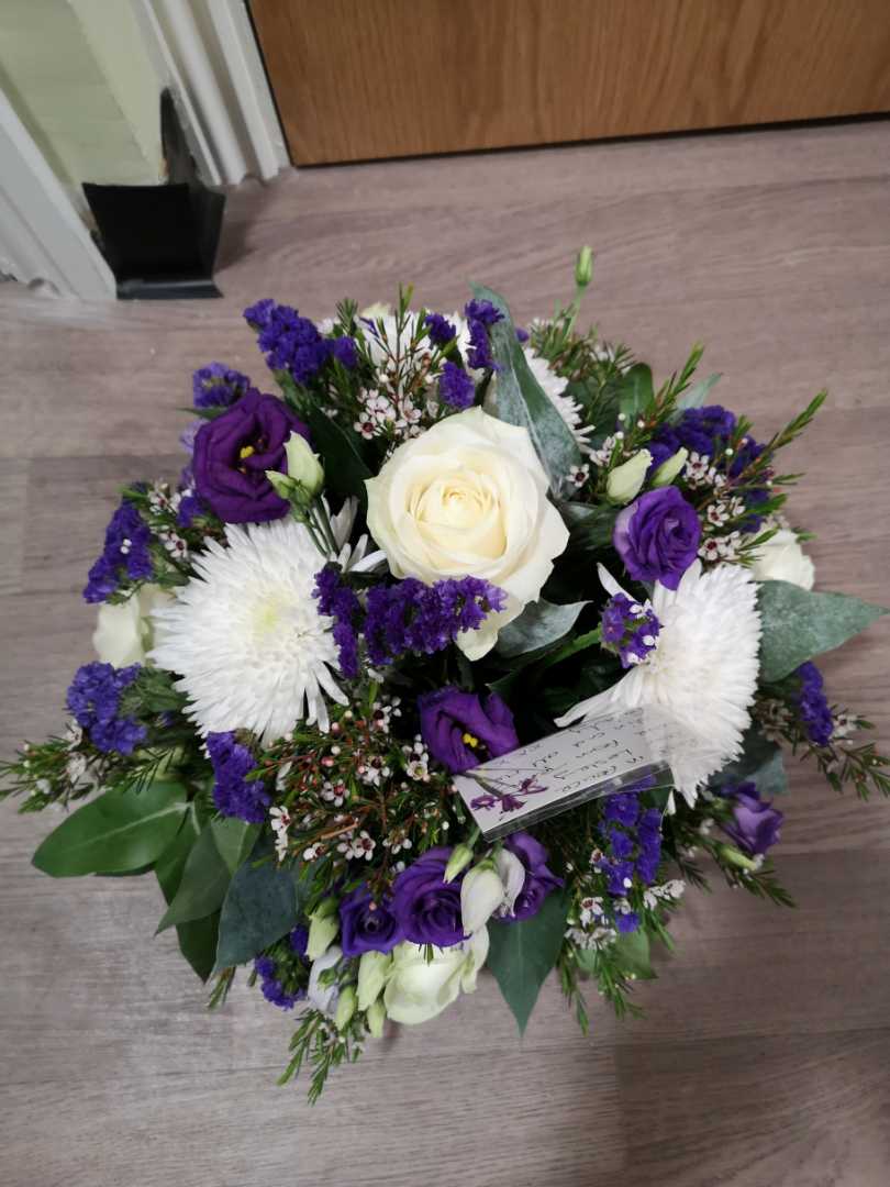 Flowers delivered to customer
