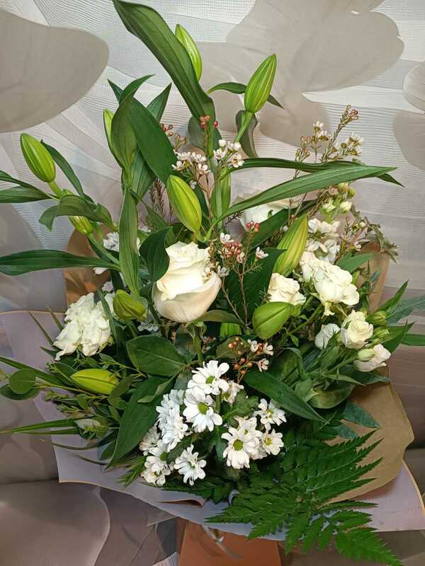 Flowers delivered to customer