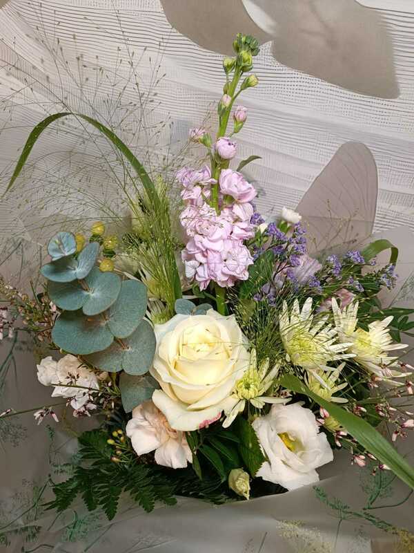 Flowers delivered to customer