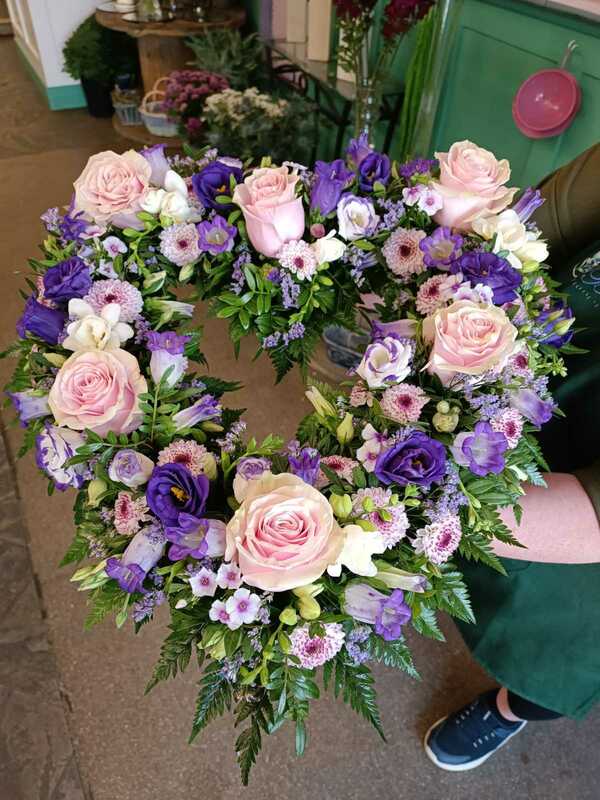 Flowers delivered to customer