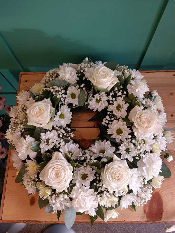 Flowers delivered to customer