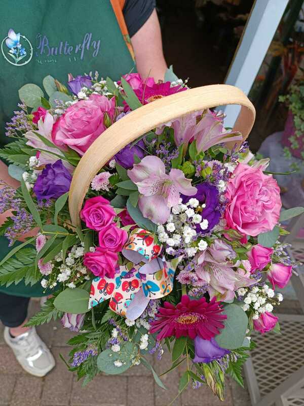 Flowers delivered to customer