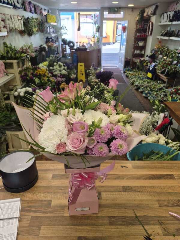 Flowers delivered to customer
