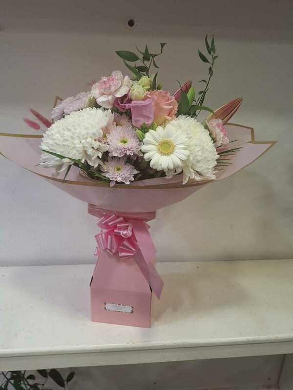 Flowers delivered to customer