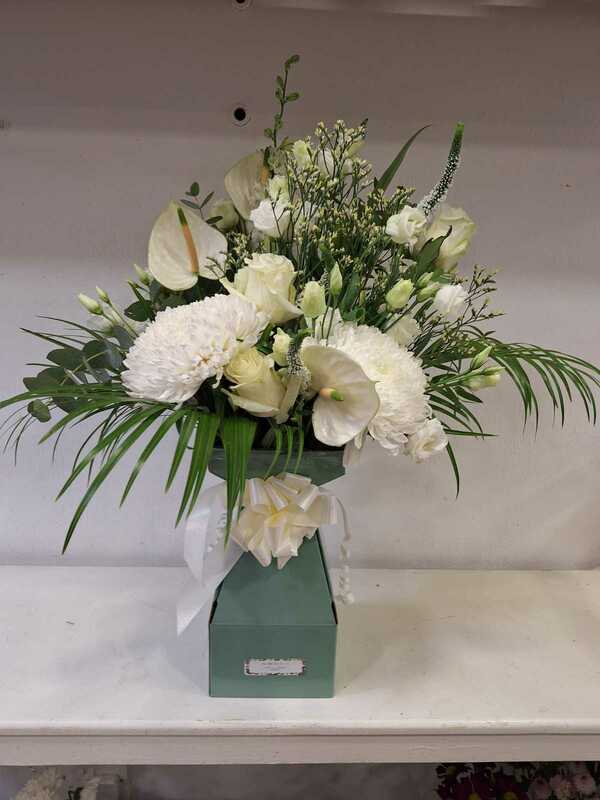 Flowers delivered to customer
