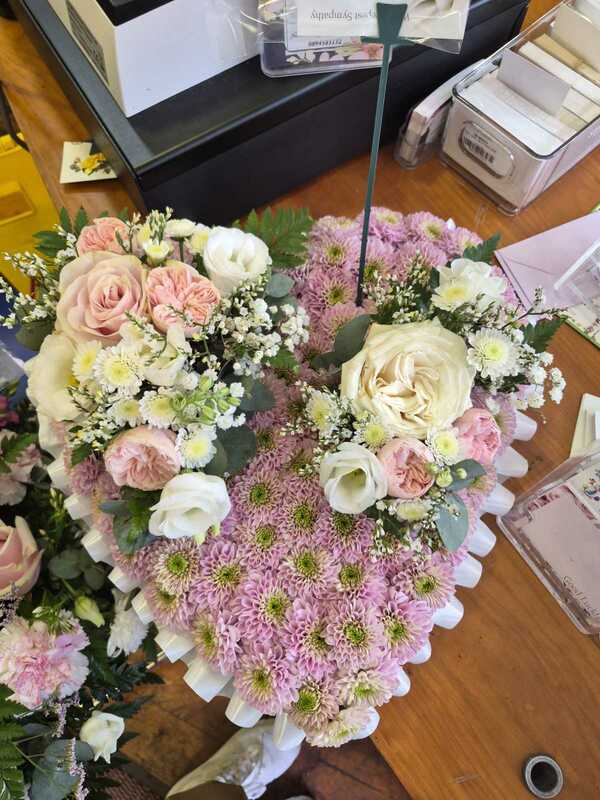 Flowers delivered to customer