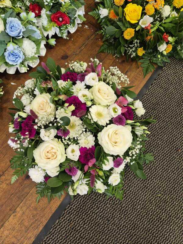 Flowers delivered to customer