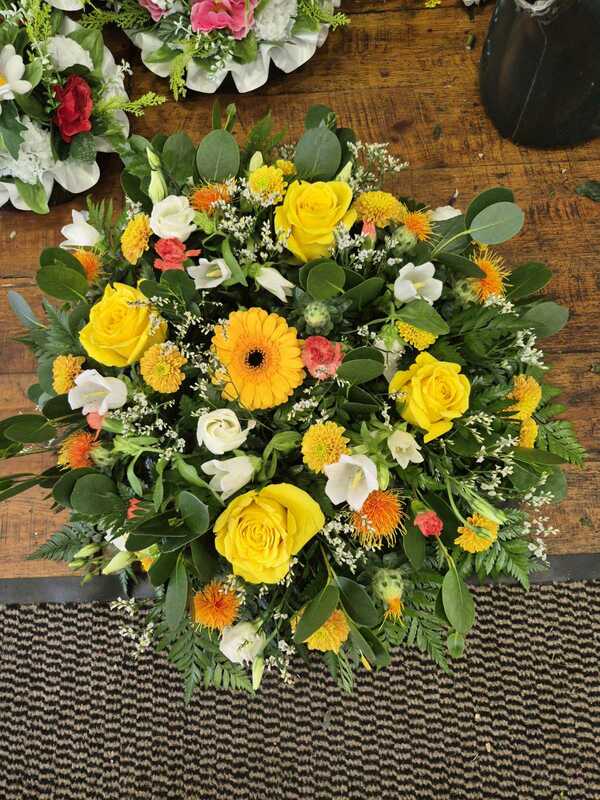Flowers delivered to customer