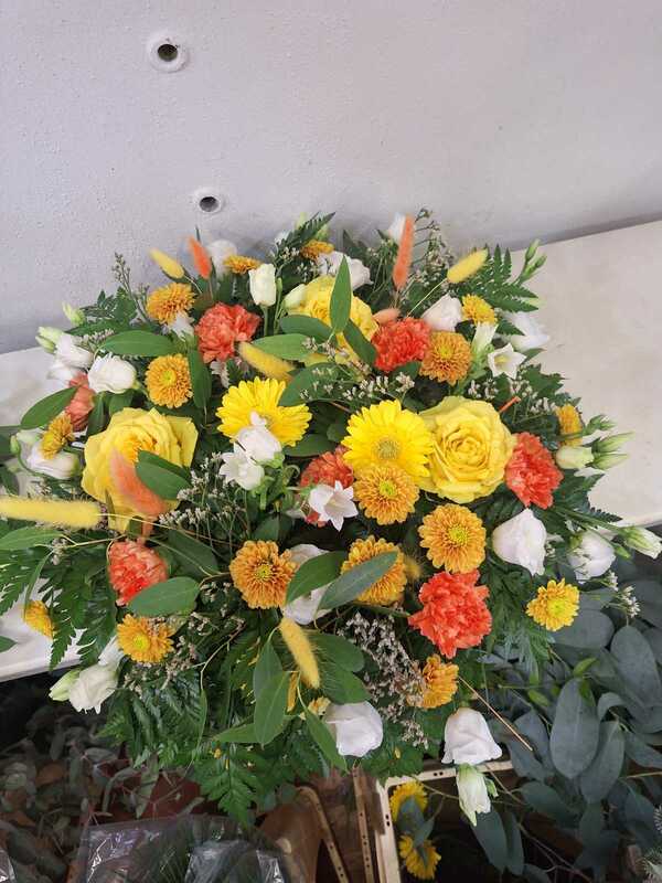 Flowers delivered to customer