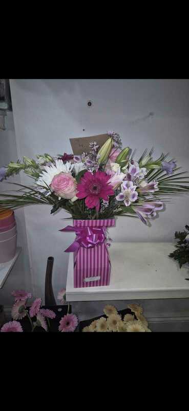 Flowers delivered to customer