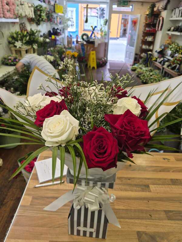 Flowers delivered to customer