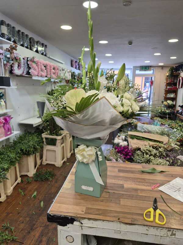 Flowers delivered to customer