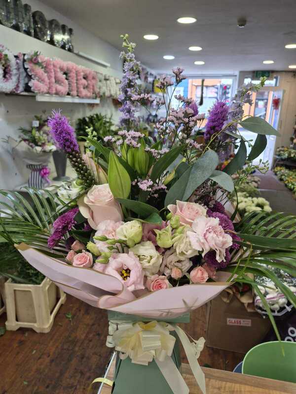Flowers delivered to customer