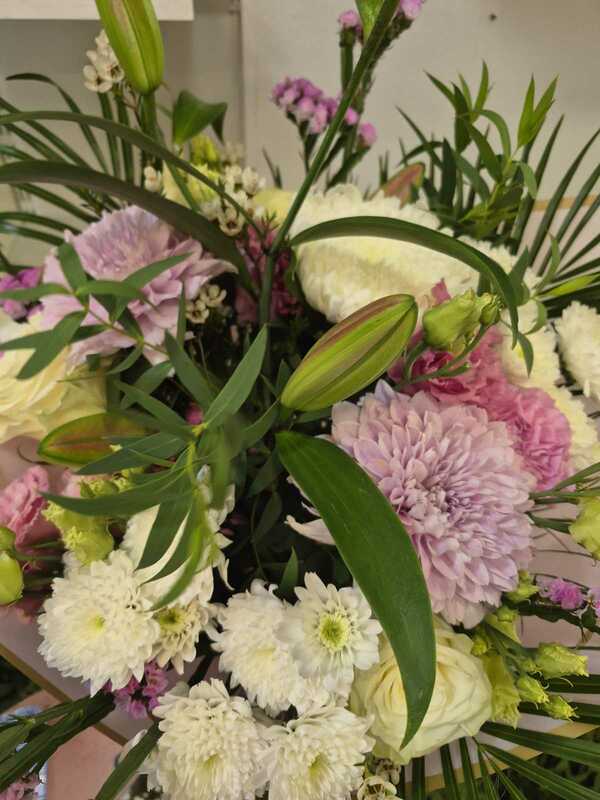 Flowers delivered to customer