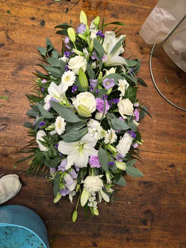 Flowers delivered to customer