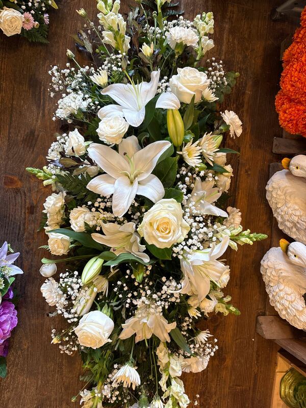 Flowers delivered to customer