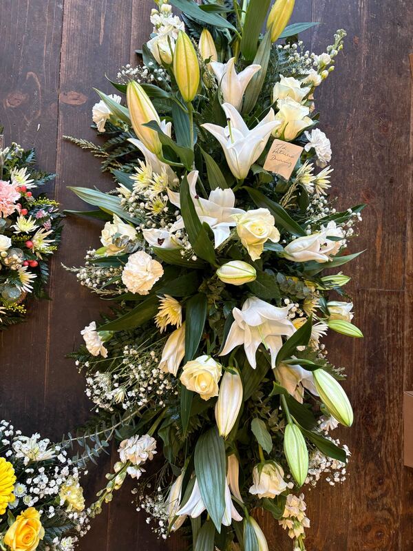 Flowers delivered to customer