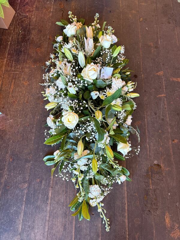 Flowers delivered to customer