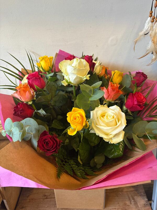 Flowers delivered to customer