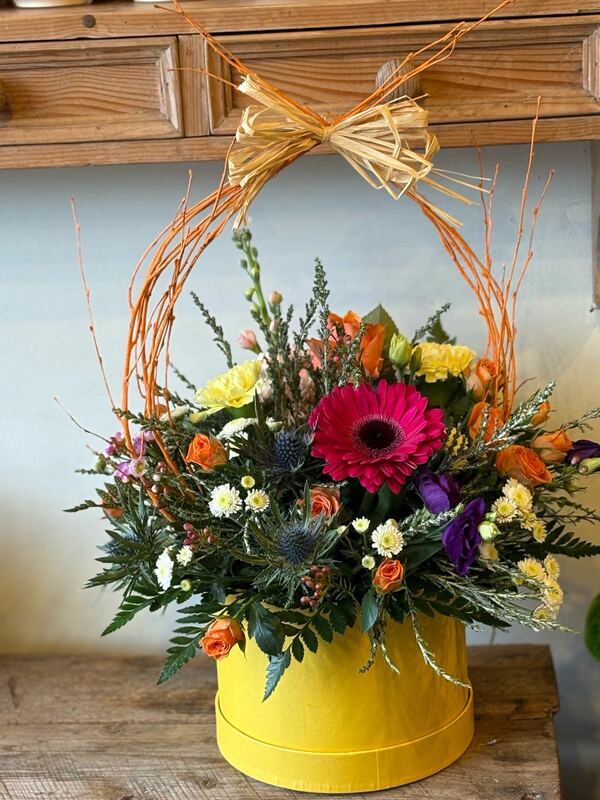Flowers delivered to customer