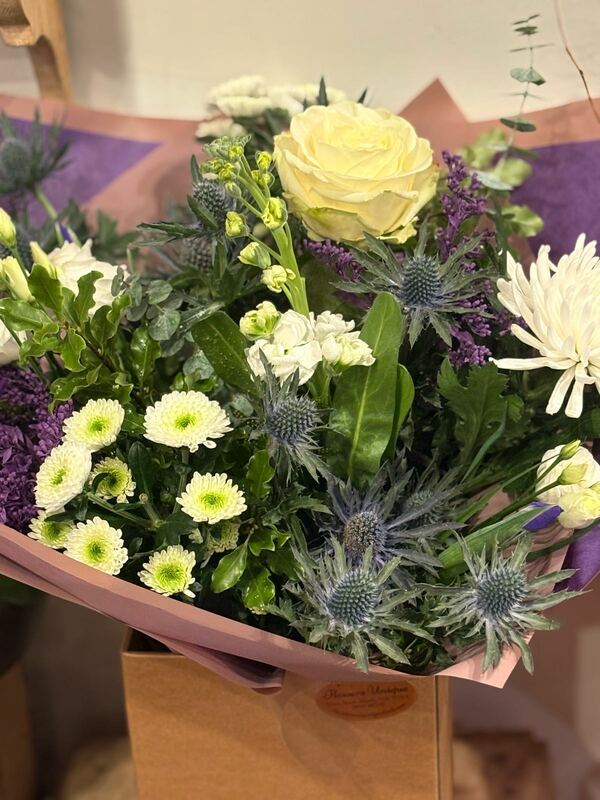 Flowers delivered to customer