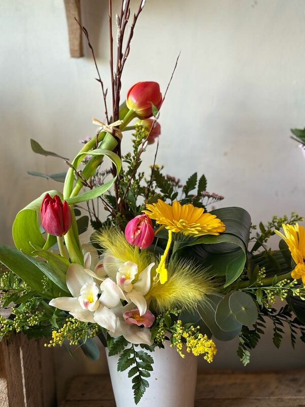 Flowers delivered to customer