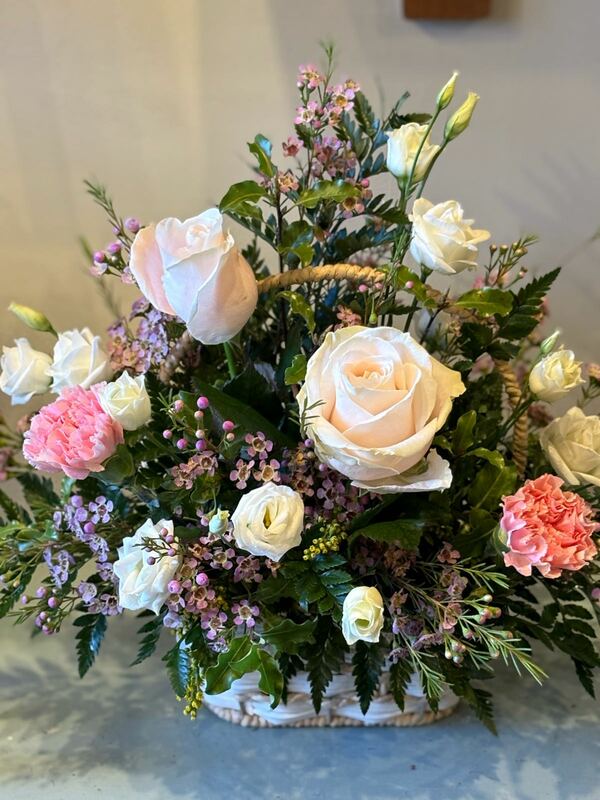 Flowers delivered to customer