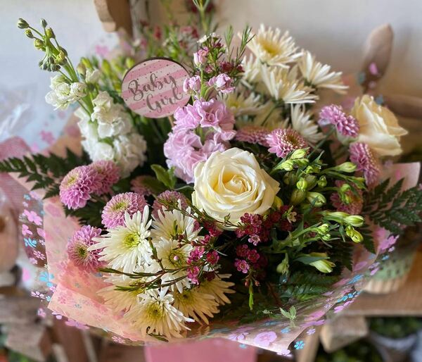 Flowers delivered to customer