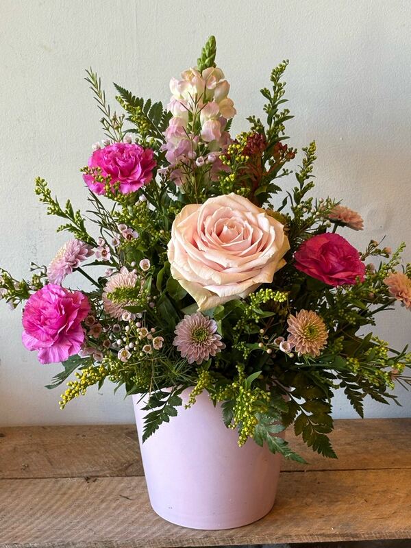 Flowers delivered to customer