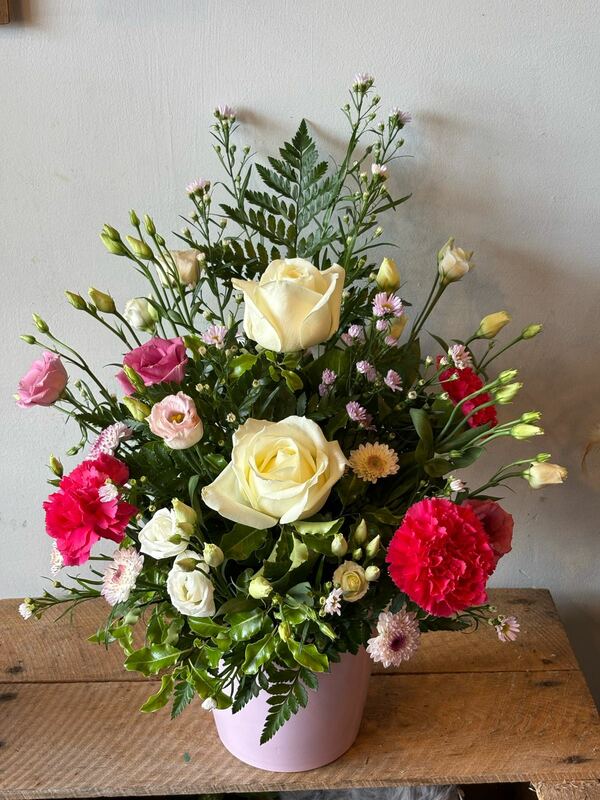 Flowers delivered to customer
