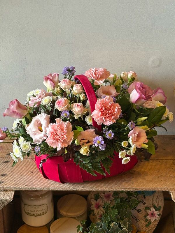 Flowers delivered to customer