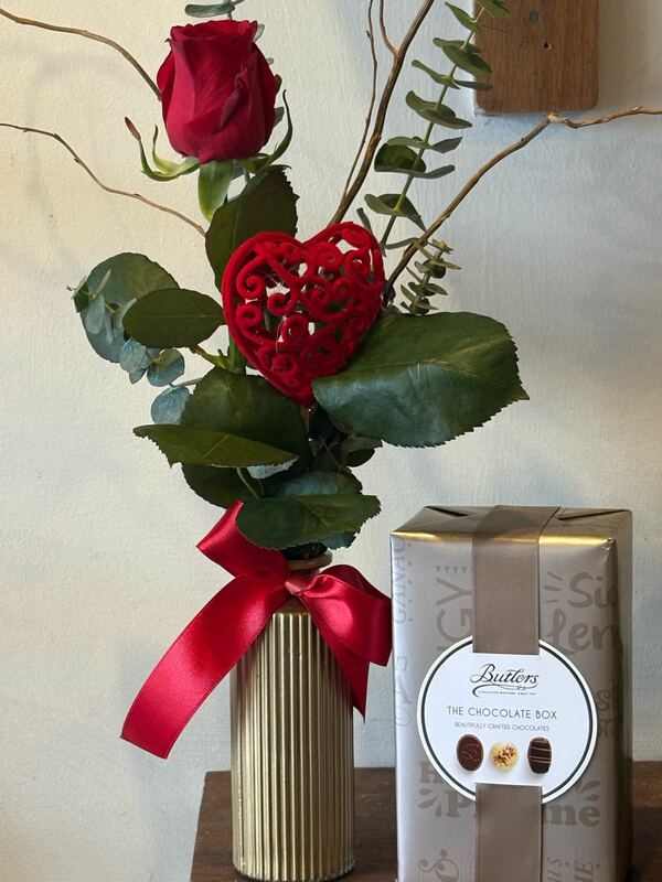 Flowers delivered to customer