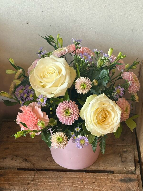 Flowers delivered to customer