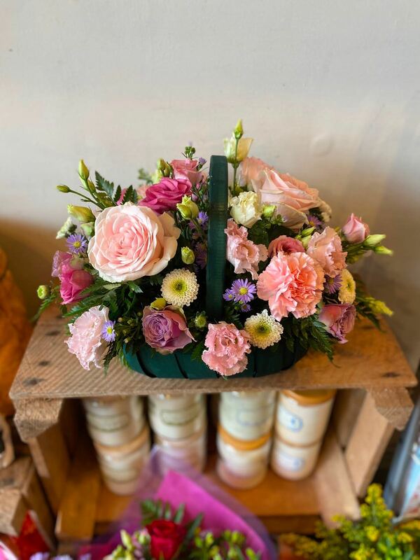 Flowers delivered to customer