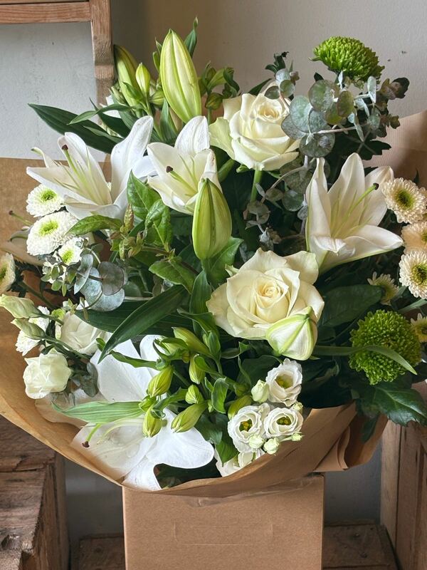 Flowers delivered to customer