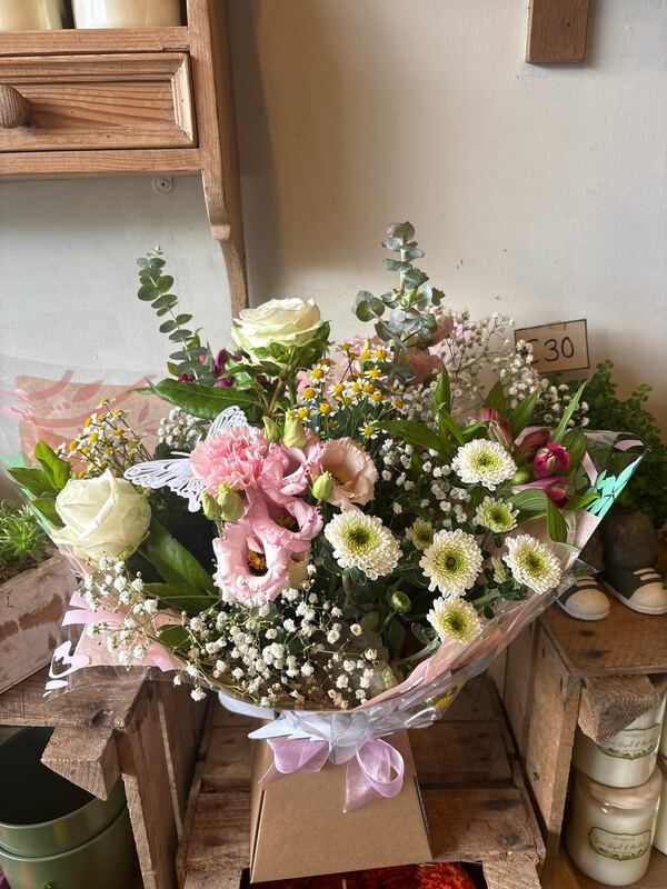 Flowers delivered to customer