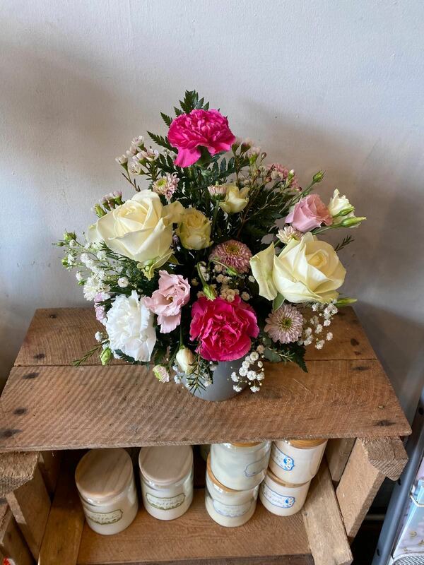 Flowers delivered to customer