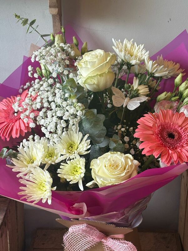 Flowers delivered to customer