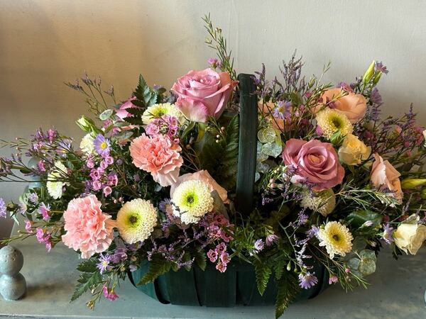 Flowers delivered to customer