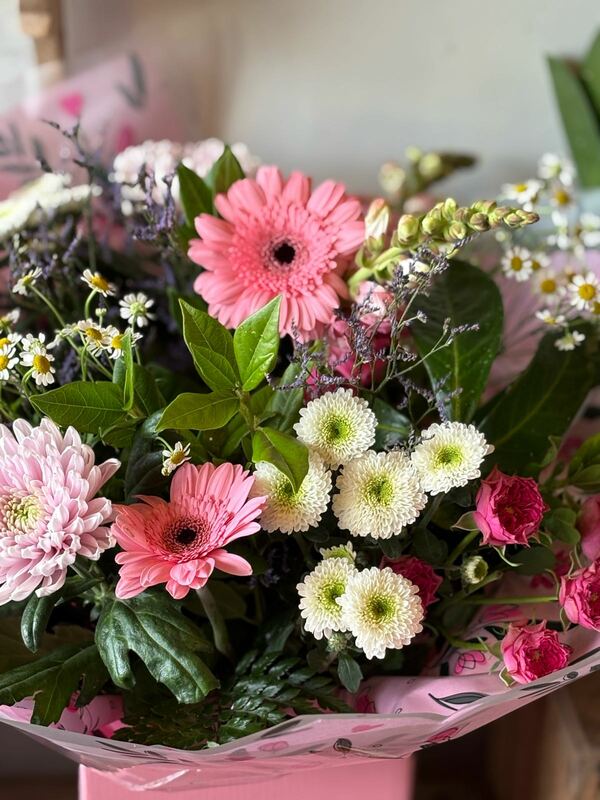 Flowers delivered to customer