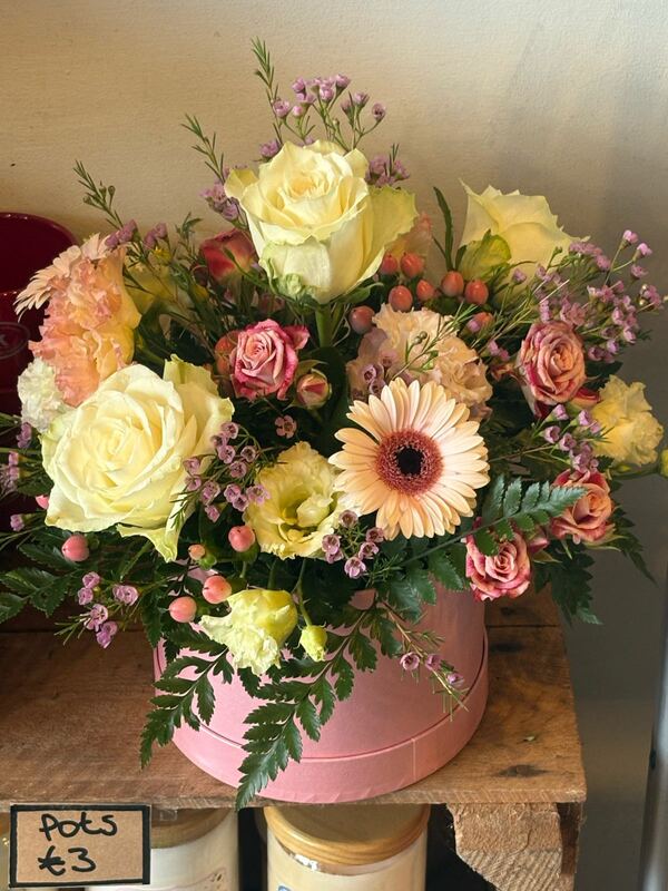 Flowers delivered to customer