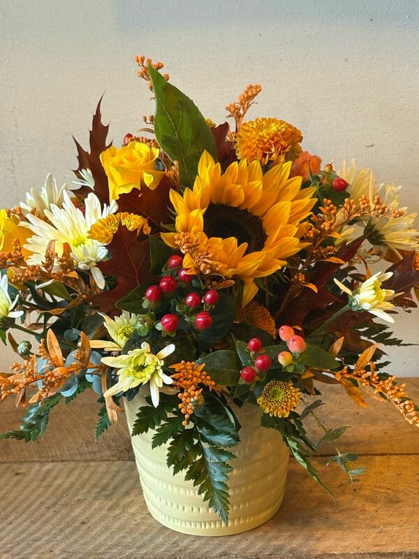 Flowers delivered to customer